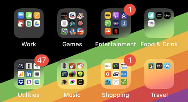 8 mẹo sắp xếp ứng dụng hữu ích cho người dùng iPhone